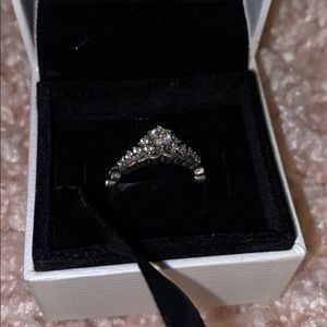 Pandora princess ring with box size 7